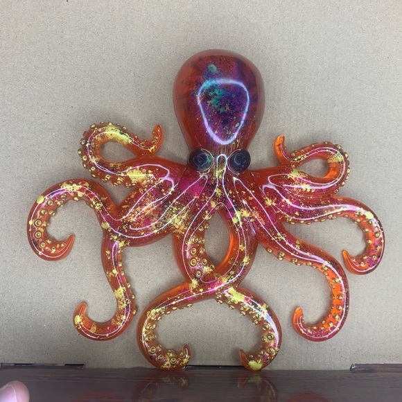 Large custom octopus wall decor. - Picture 4 of 7